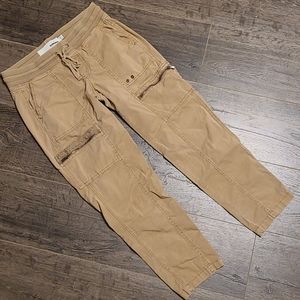 SONOMA Cargo Capri Pants Size 4 Tan